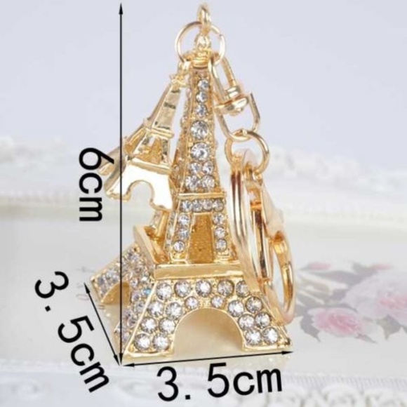 SOLD OUT Keyring Paris Crystal Handbag Pendant   4 for $20 - Picture 5 of 6